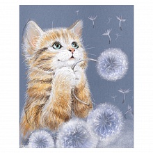 Мозаика алмазная 20х25см Забавный котенок Феникс, 59770