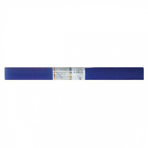 Бумага крепированная 50х250см темно-синий 32гр/м2, WEROLA в рулоне, 12061-118, Германия