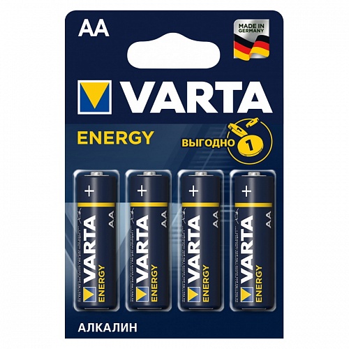 Элемент питания LR6/316 VARTA Energy в блистере 4 шт. (цена за шт.) 4106.213.414