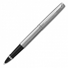 Ручка роллер 0,5мм черные чернила PARKER Jotter Core T61 Stainless Steel  CT F 2089226