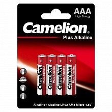 Элемент питания LR3/286 Camelion Plus Alkaline ААА блистер 4шт (цена за шт)