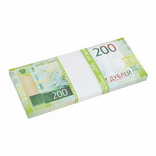 Сувенир Деньги шуточные  200 дублей, MILAND, 9-50-0018