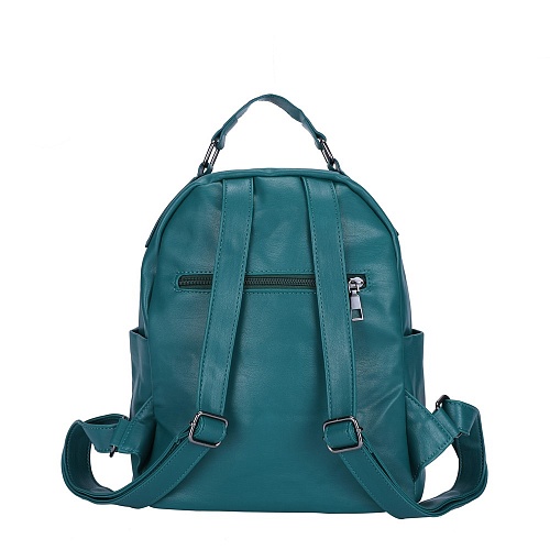 Рюкзак 29х23х16см сине-зеленый кожзам OrsOro GRIZZLY DW-952