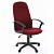 Кресло офисное Chairman 289 бордовое тканевое покрытие, спинка бордовая 10-361