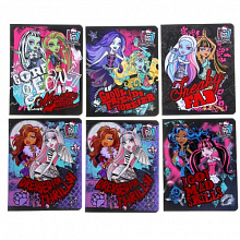 Тетрадь 48л клетка Monster High Академия, MH70/5