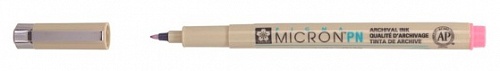Ручка капиллярная 0,4-0,5мм розовые чернила DERWENT Pigma Micron PN, XSDK-PN#21