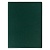 Папка-обложка для тетрадей на кольцах зеленая ДПС 2419.К-108
