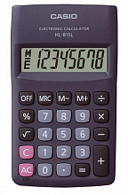 Калькулятор карманный  8 разрядов CASIO HL-815L-BK-S-GH черный