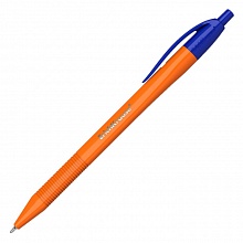 Ручка шариковая автоматическая 1мм синий стержень Orange Matic U-208 Erich Krause, 47587
