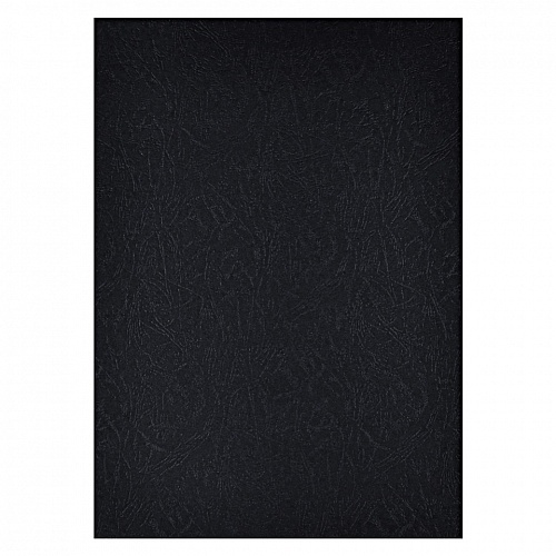 Подложка - картон тисненый кожа А3 черный 230 г/м2, 3922