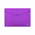 Папка-конверт с кнопкой А4 Erich Krause Matt Vivid непрозрачная фиолетовая 51235