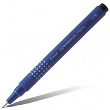 Ручка капиллярная 0,35мм черные чернила одноразовая PILOT Drawing Pen, SWN-DR-02