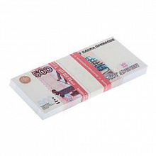 Сувенир Деньги шуточные  500 дублей MILAND, 9-50-0012