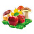 Украшение Яблоко красное+грибы+листья MILAND, 10-10.07-0016 