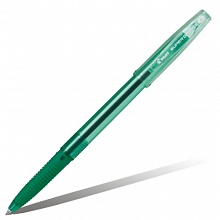 Ручка шариковая 0,7мм зеленый стержень масляная основа PILOT Super Grip BPS-GG-F