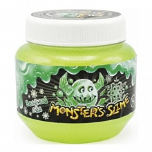 Слайм 250мл зеленый лед Monster's Slime Fluffy KiKi, SCB002