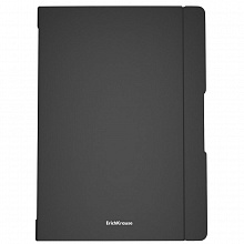 Тетрадь со съемной обложкой 48л клетка черная + сменный блок FolderBook Classic Erich Krause, 48020