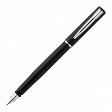 Ручка перьевая Waterman Graduate Allure Black CT F синий 0,8мм 2068196