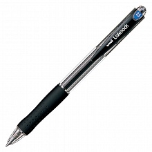 Ручка шариковая автоматическая 0,5мм черный стержень UNI Laknock SN-100