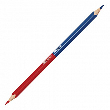 Карандаш двухцветный MAPED Bicolor красно-синий, трехгранный, ударопрочный 829615