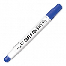 Маркер меловой  4-8мм синий круглый Chalk Pen MUNGYO, MGMBG12BL