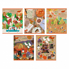 Тетрадь 48л клетка Октябрь DIY Collection ассорти Канц-Эксмо ТКФЛ487091