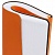 Ежедневник недатированный А5 128л оранжевый Flex New Brand Полином, 17883.20