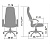 Кресло офисное МЕТТА Metta черное покрытие из экокожи, хром LK-11CH