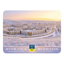 Магнит Мурманск 63х85мм пр. Кольский зима  МГН2-43