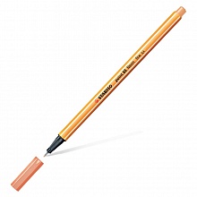 Ручка капиллярная 0,4мм светло-телесные чернила STABILO POINT 88, 88/26