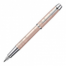 Ручка перьевая 0,8мм синие чернила PARKER IM Premium Metallic Pink CT F S0949760/815779