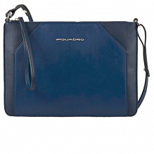 Клатч PIQUADRO Muse синий натуральная кожа, AC4329MUS/BLU,1007640