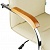 Кресло оператора Helmi HL-M23 Самба G/Samba G CH экокожа, бежевое бук, механизм качания BOX1, 344618