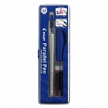 Ручка перьевая для каллиграфических работ 6мм 2 капсулы PILOT Parallel Pen FP3-60-SS