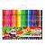 Фломастеры 24 цвета вентилируемый колпачок трехгранные Tiny Zoo Проф-Пресс, ФВ-1458