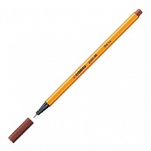 Ручка капиллярная 0,4мм сиенна STABILO POINT 88, 88/75
