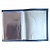 Футляр для магнитных карт кожа флоттер синий Grand 02-128-0662