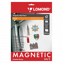 Фотобумага Lomond А4 660г/м2 матовая с магнитным слоем 2л для струйной печати 2020346
