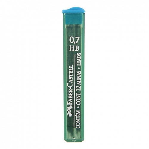 Грифели для механических карандашей 0,7мм HB 12шт. Polymer Faber-Castel, 521700
