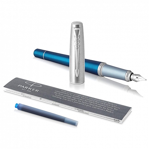 Ручка перьевая 0,8мм синие чернила PARKER Urban Premium Dark Blue CT F 1931563