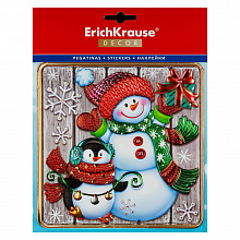 Наклейка Новогоднее веселье Erich Krause Decor, 46712
