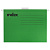 Папка подвесная А4 INDEX зеленый картон ISF01/A4