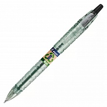 Ручка шариковая автоматическая 1мм черный стержень масляная основа PILOT B2P Ecoball, BP-B2PEB-M (B)