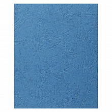 Подложка - картон тисненый кожа А4 синий 230 г/м2 3913