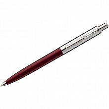 Ручка шариковая автоматическая LUXOR Star синий 1мм бордо/хром корпус 1128