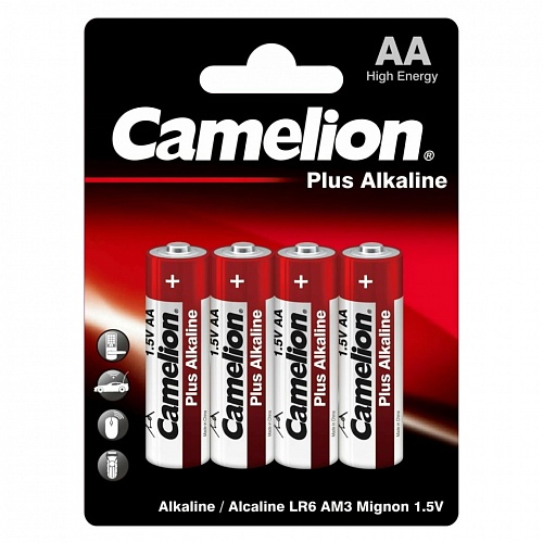 Элемент питания LR6/316 Camelion Plus Alkaline АА блистер 4шт (цена за шт)
