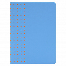 Ежедневник недатированный А5 168л голубой/оранжевый срез Freeday Ultra Полином, R1-21097JJ