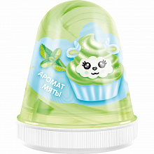 Слайм 130гр зеленая мята Monster's Slime Fluffy Kiki, FL012