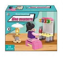 Конструктор Моя комната 35 дет., К-7183