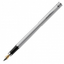 Ручка перьевая LUXOR Sleek синий 0,8мм серый корпус 8451